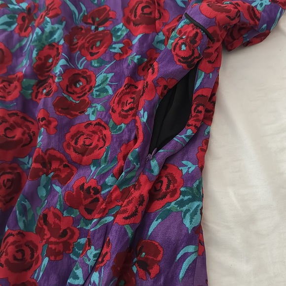 ZARA FLORAL DRESS SIZE M NEW!!! - Picture 5 of 6